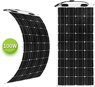 newpowa 100 W 12 V Semi Flexible Módulo Solar